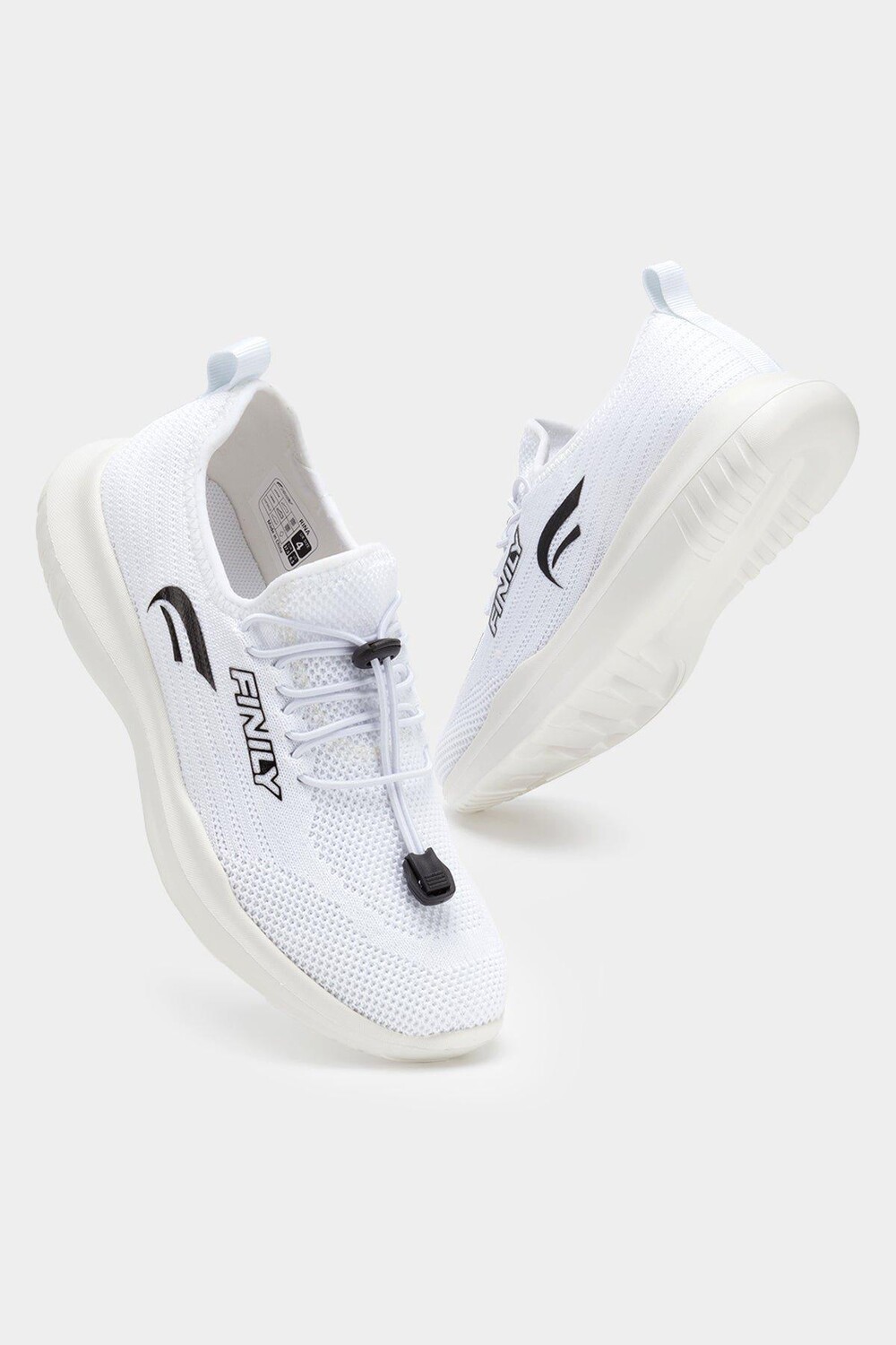 

Кроссовки без шнуровки Rina Trainer with Elastic Laces Finily, белый