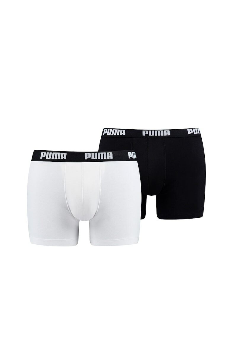 

Боксеры с логотипом - 2 пары Puma, черный