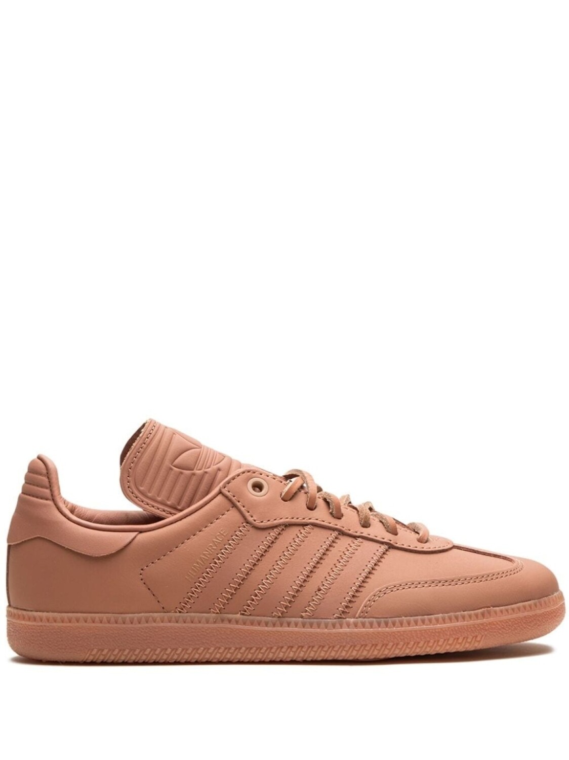 

Кроссовки x Pharrell Humanrace Samba Terracotta Adidas, розовый