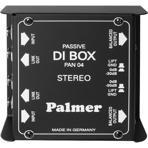 

Директ-бокс Palmer PAN 04 PRO Stereo DI Box PAN04