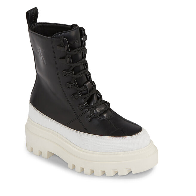 

Ботинки Calvin Klein Jeans FlatformLace Up, черный