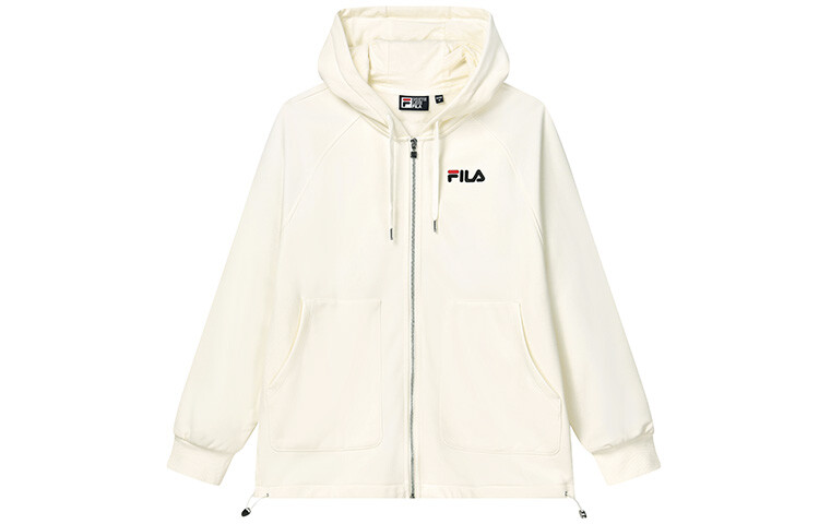 

Толстовка женская молочно-соленая белая Fila