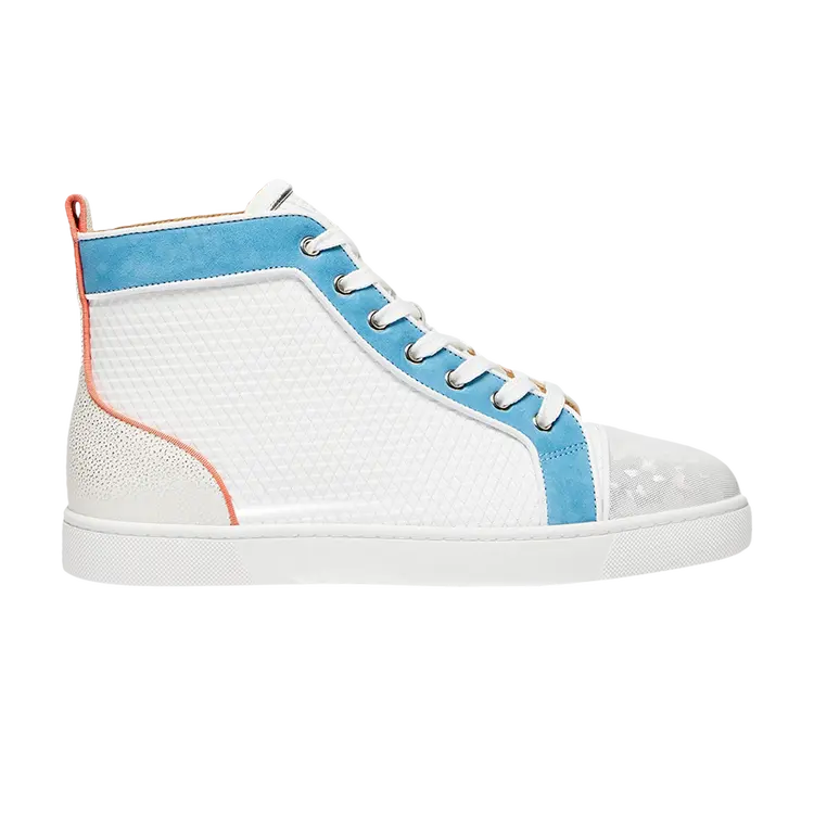 

Кроссовки Christian Louboutin Louis Orlato Flat High 'White Panorama', белый