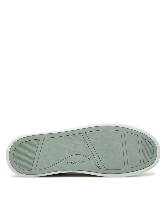 Кроссовки Calvin Klein Cupsole Lace Up - Sue HW0HW02436, бежевый — фото 4