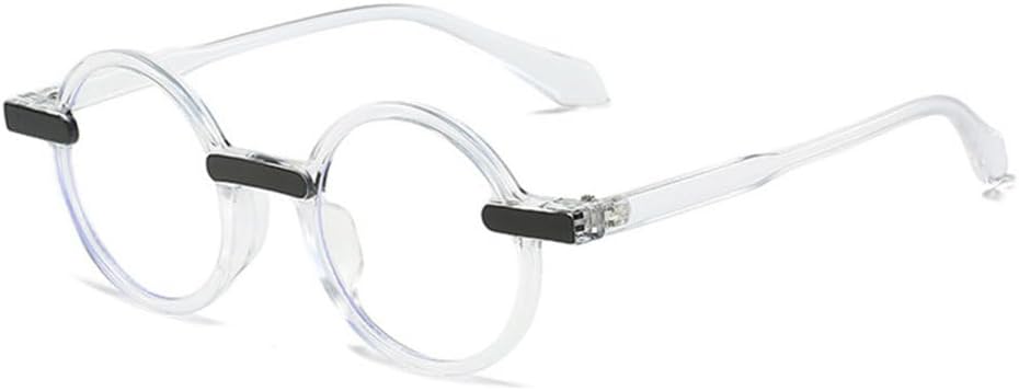 

LVTFCO Модные круглые солнцезащитные очки для женщин, трендовые разноцветные солнцезащитные очки в стиле панк с защитой от УФ-излучения UV400, женские очки, C10clear-clear