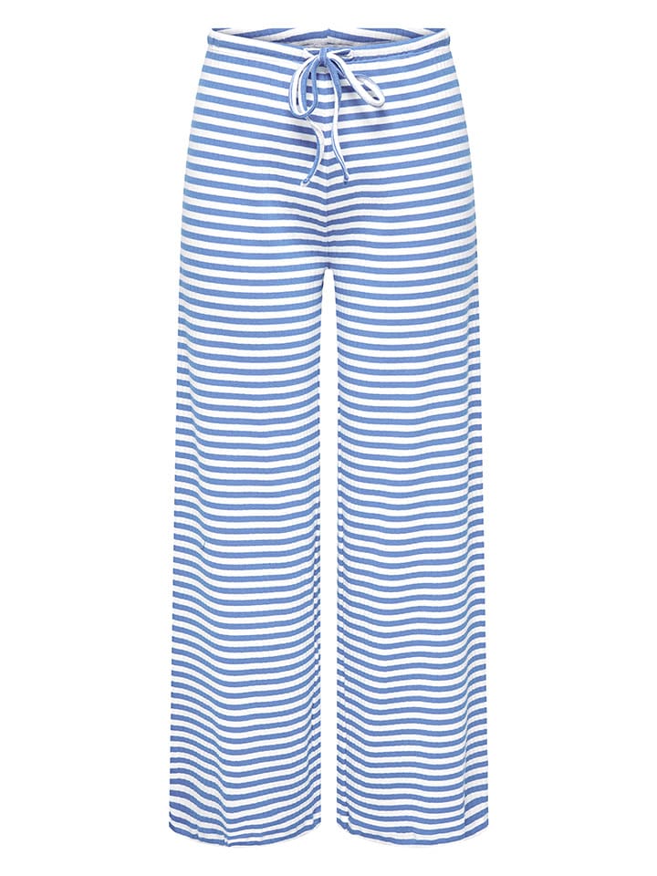 

Тканевые брюки ONLY, цвет hellblau/weiß