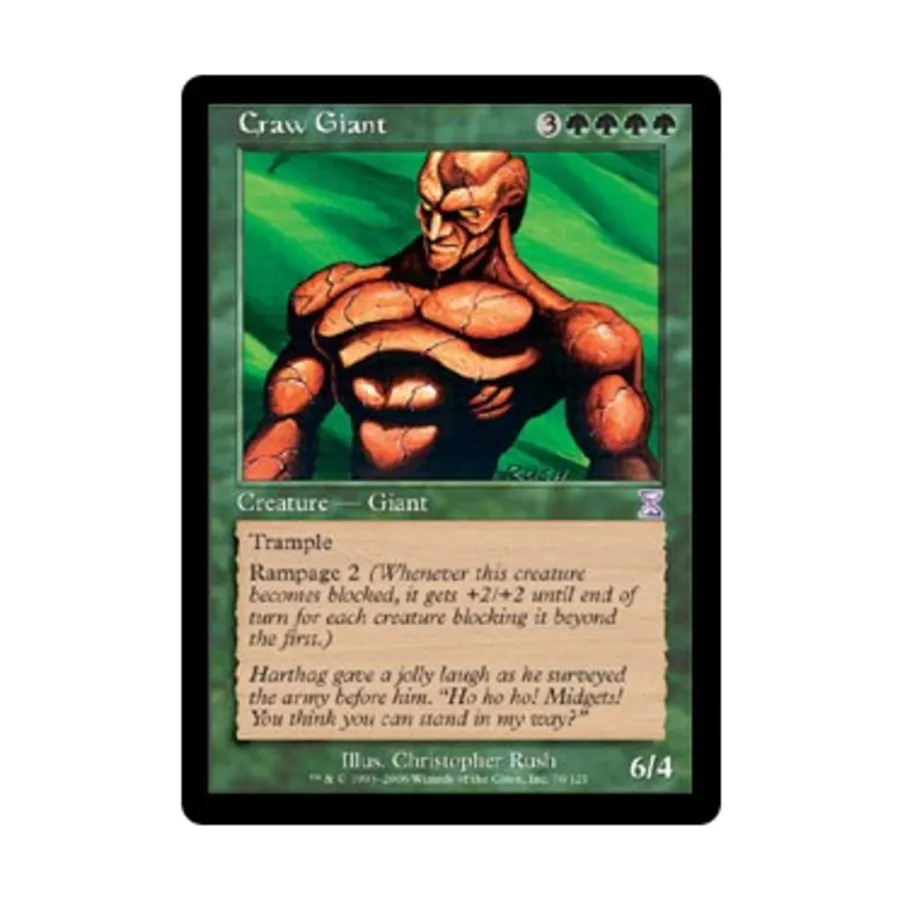 

CCG Зоб-гигант (клавиша R), MTG - Time Spiral, Time-Shifted