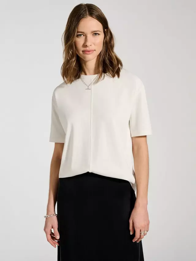 

Футболка Baukjen Oversized Organic Cotton Blend, цвет pure white