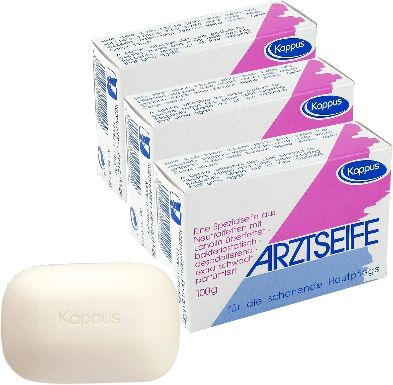 Мыло Kappus Doctor's Soap, 24 x 100 г Kappus — фото 3