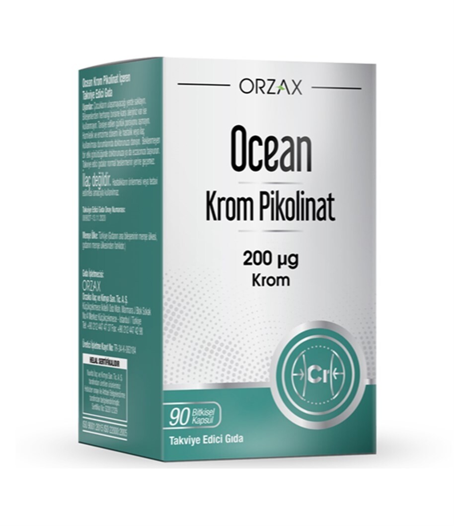 

Океанский пиколинат хрома 90 капсул ORZAX