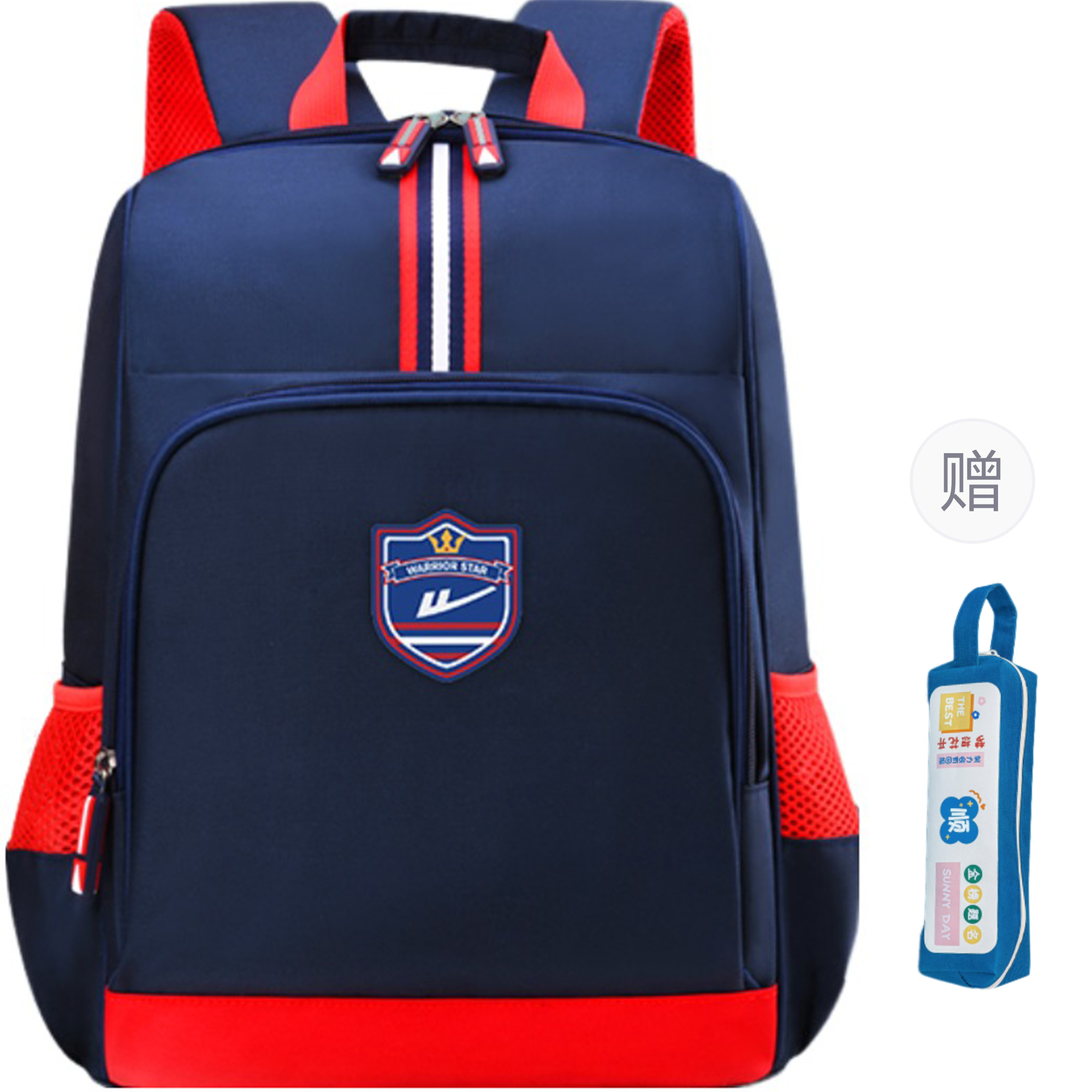 

WARRIOR Нейлоновый рюкзак мужской королевский синий, Royal Blue with Free Pen Pouch
