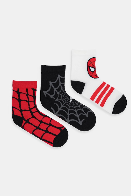 

Детские носки Marvel комплект из 3 пар Adidas Performance, красный