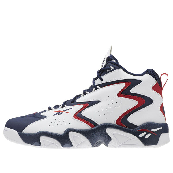 

Кроссовки mobius og 'white collegiate navy red' Reebok, синий