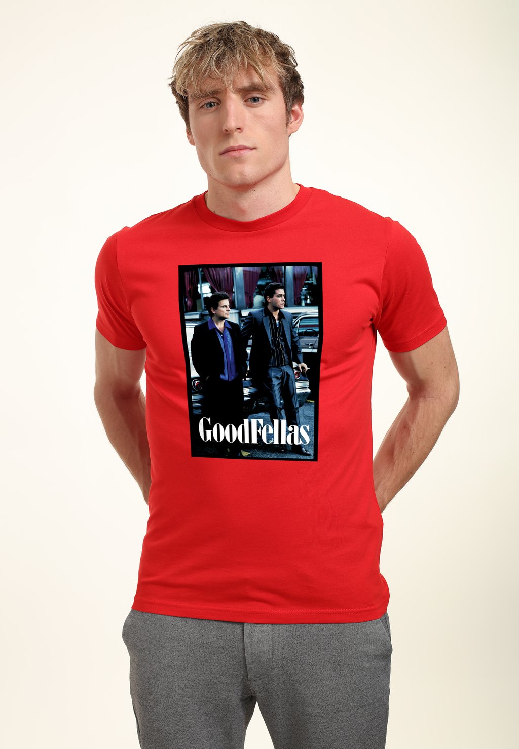 

Футболка с принтом GOODFELLAS GANGSTERS Henry Tiger, красный