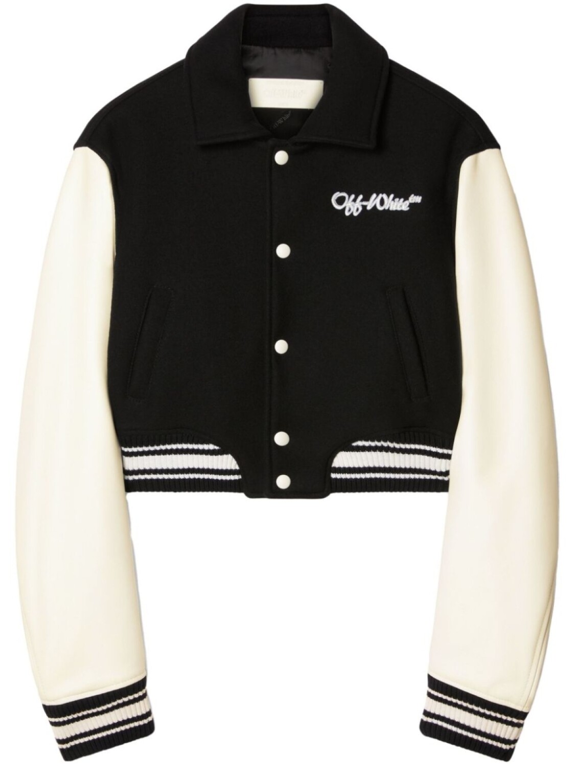 

Укороченная куртка-бомбер Off-White, белый