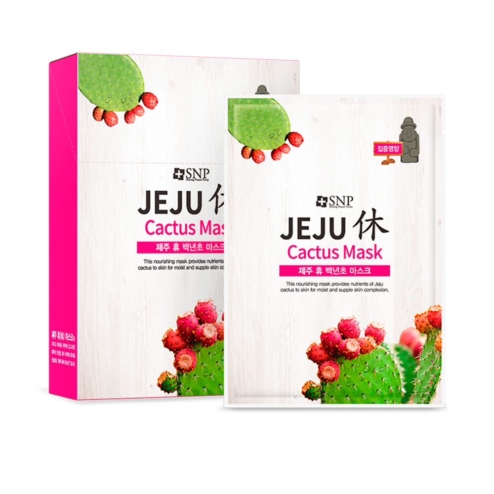 

Маска для лица Jeju cactus mask Snp, 20 мл