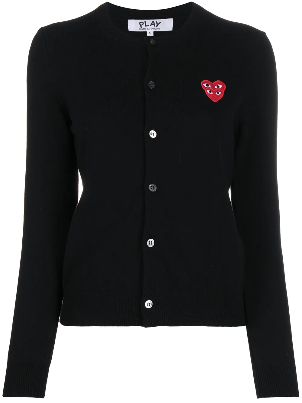 

Кардиган с нашивкой Comme Des Garçons Play, черный
