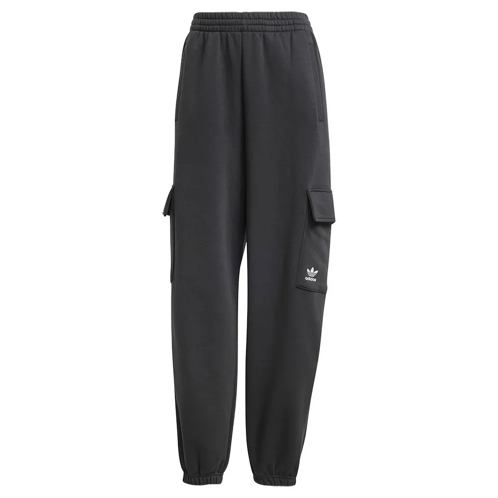 Брюки карго adidas Originals Essentials Fleece, серый — фото 3