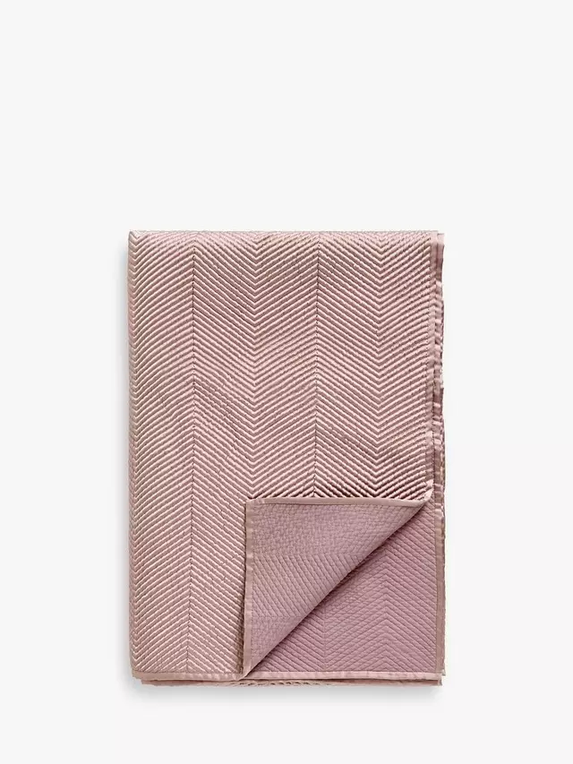 

Покрывало John Lewis Boutique Hotel Linear Quilted, цвет rosa/pink