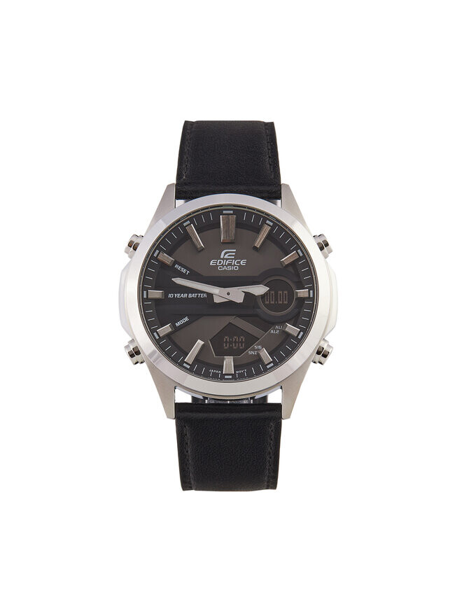 

Часы Edifice EFV-C120L-8AEF Casio, черный/серебряный