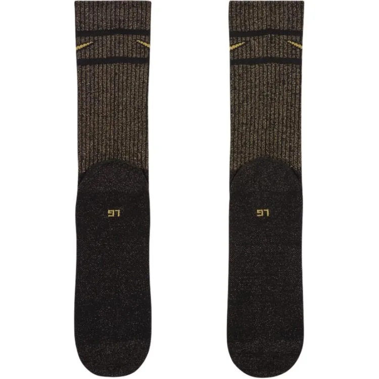 Nike ESSENTIAL Носки Mid-Calf с вышитым логотипом 2-Pack Black — фото 4