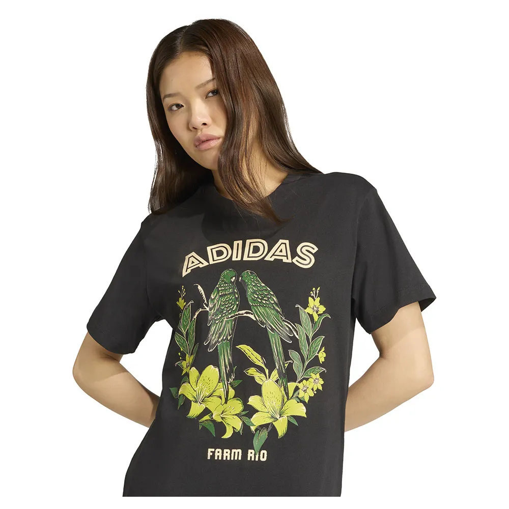Футболка с коротким рукавом adidas X Farm Graphic 2, черный — фото 4