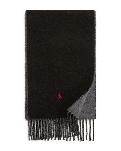 

Классический двусторонний шарф Polo Ralph Lauren, цвет Black