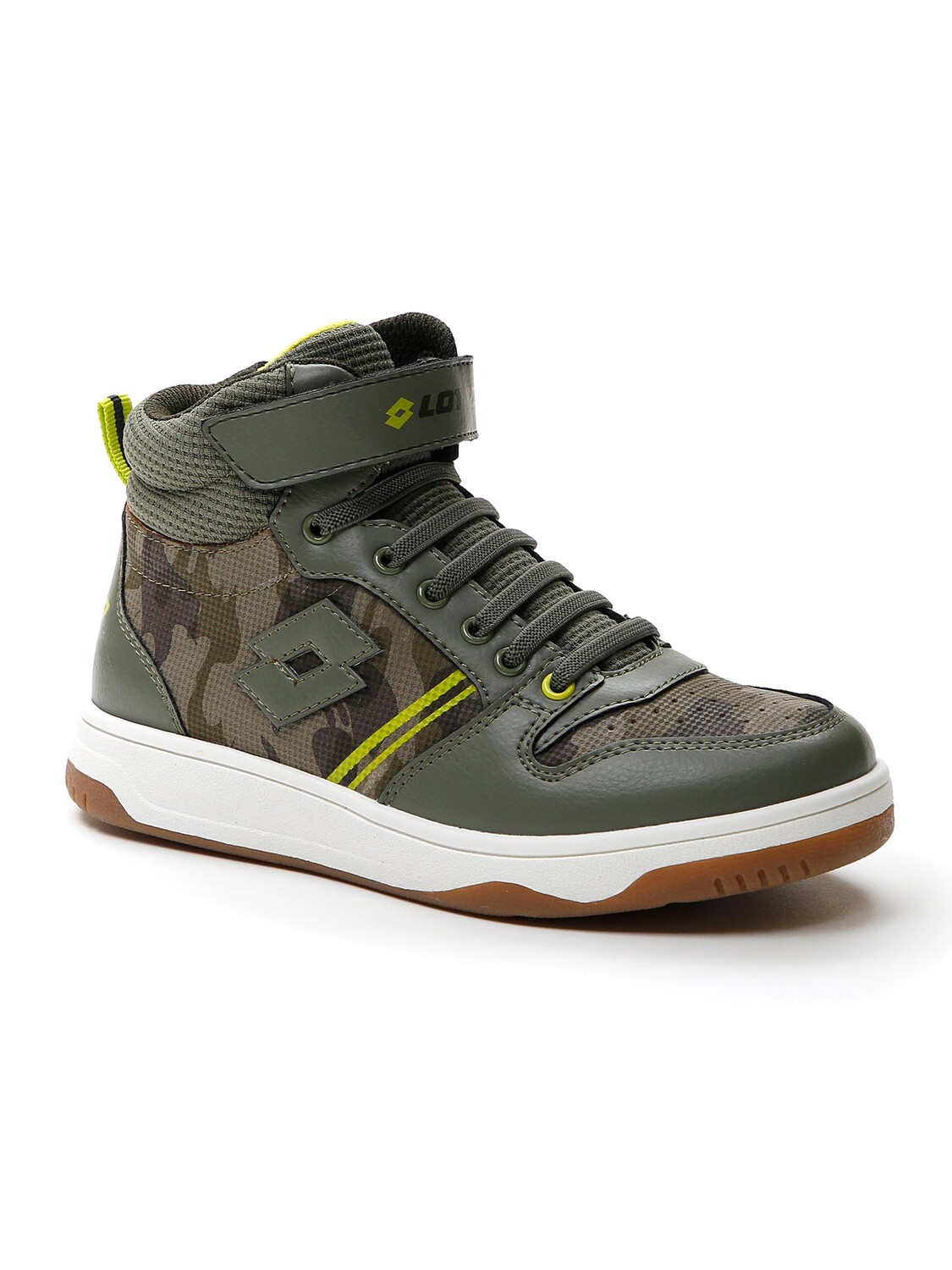 

Кроссовки Lotto ROCKET AMF III MID CAMO CL S, зеленый