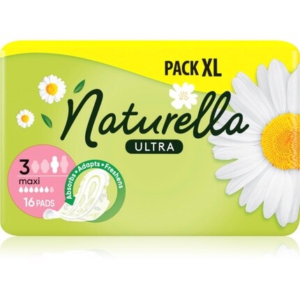 

Гигиенические прокладки Ultra Maxi - Нормальная впитываемость, 16 прокладок Naturella