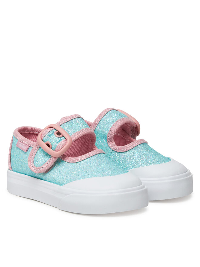 Кроссовки из ткани Mary Jane Pastel Glitter Vn000Cry6V61 Vans, синий — фото 2