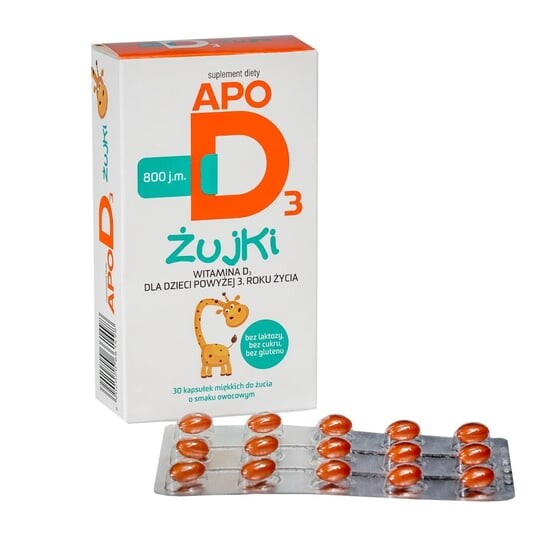 

Apotex, Apo D3, жевательные таблетки, 30 капсул