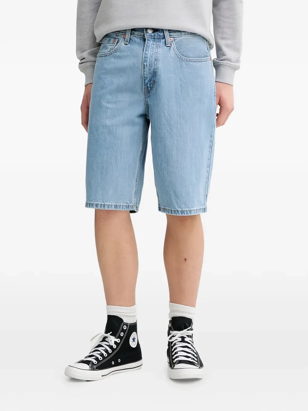 Джинсовые шорты 469 с нашивкой-логотипом Levi'S, синий