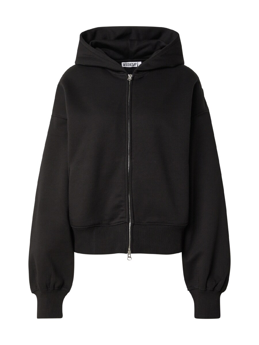

Худи с капюшоном на молнии WEEKDAY Yoshi, Black