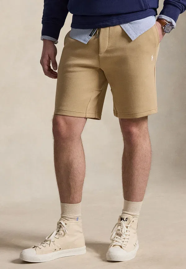 Шорты двойной вязки длиной 9 дюймов Polo Ralph Lauren, цвет винтажный хаки
