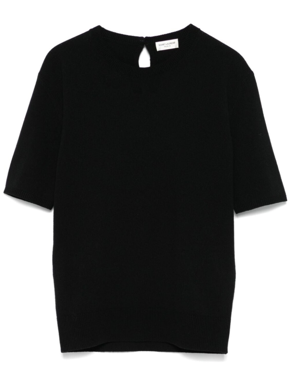 

Saint Laurent шерстяная футболка, черный