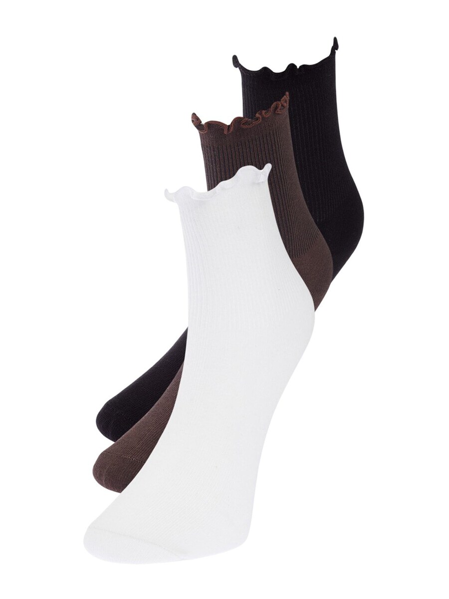 

Носки Trendyol, цвет Brown/Black/White