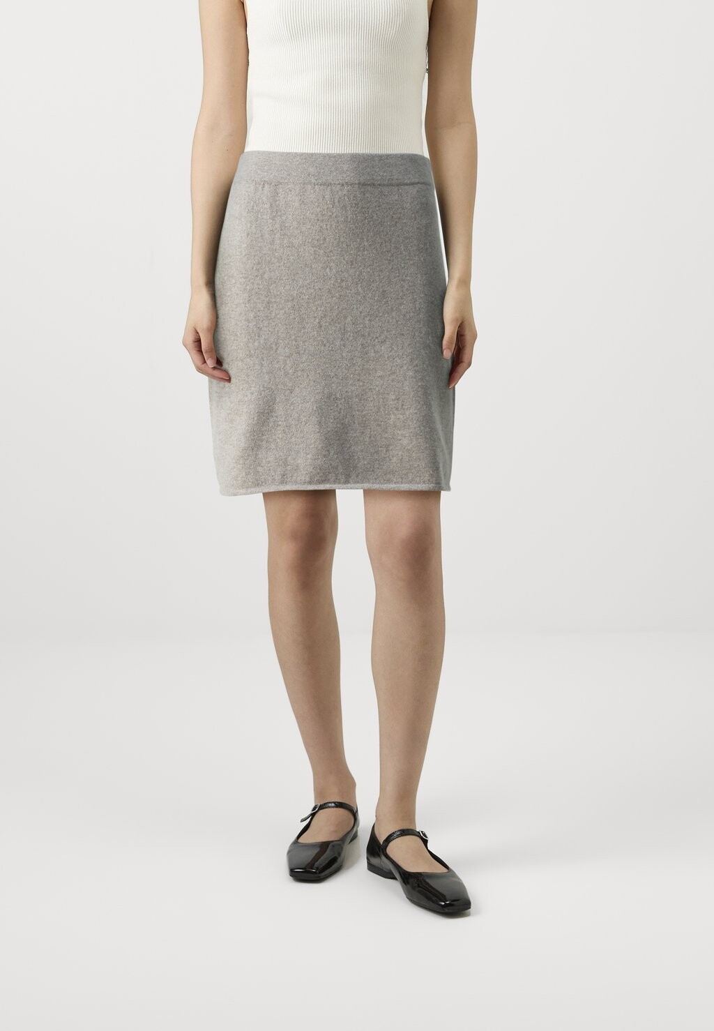 

Юбка А-силуэта SKIRT FTC Cashmere, цвет Stone