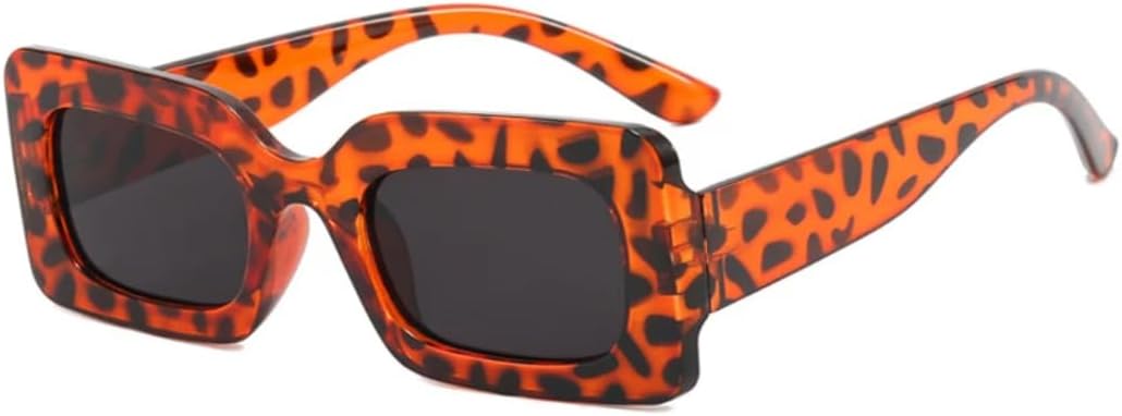 

Солнцезащитные очки с защитой UV400 | Компактная легкая оправа, цветные линзы | Для женщин и мужчин, для занятий спортом на открытом воздухе и вождения DSVIGF, Leopard Grey