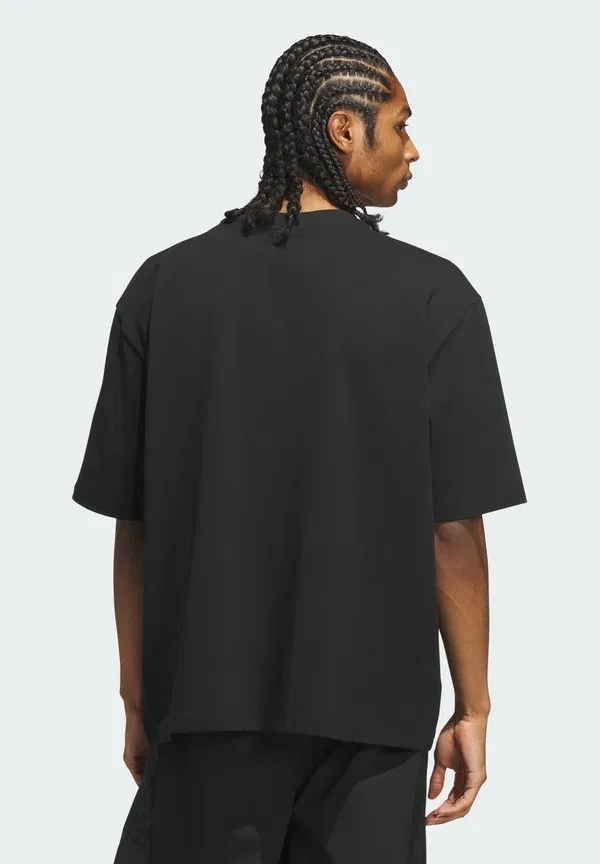 Футболка Adidas Performance tee basic t-shirt, черный — фото 2