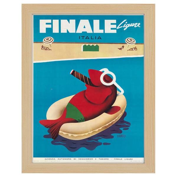 

Рамка для фотографий LegendArte Poster Finale Ligure цвет eiche