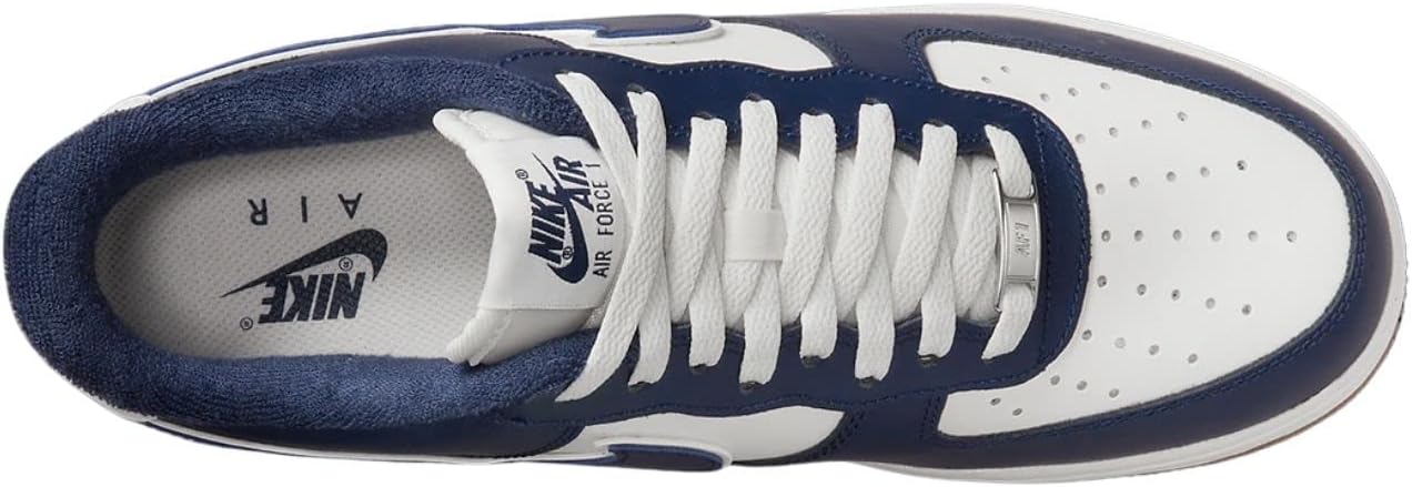 Мужские кроссовки Nike Air Force 1 '07 LV8, синий/кремовый — фото 3