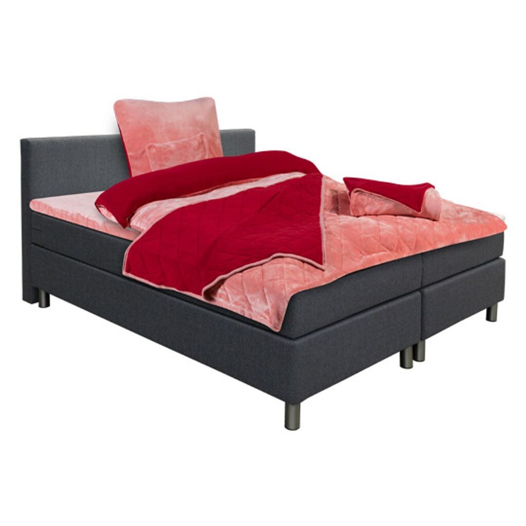 

Двустороннее постельное белье Dreamsoft 135 х 200/80 х 80 см, розовый/красный Mesana