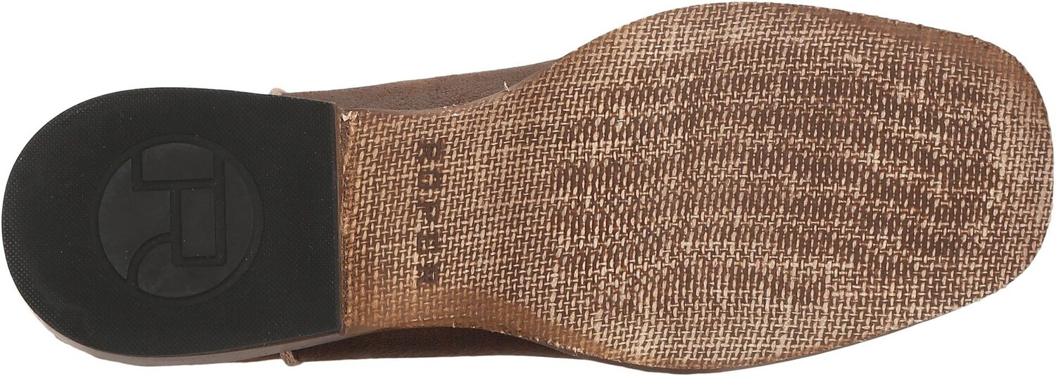 Ковбойские сапоги American Patriot Roper, цвет Brown Faux Leather Vamp Stars & Stripes Shaft — фото 3