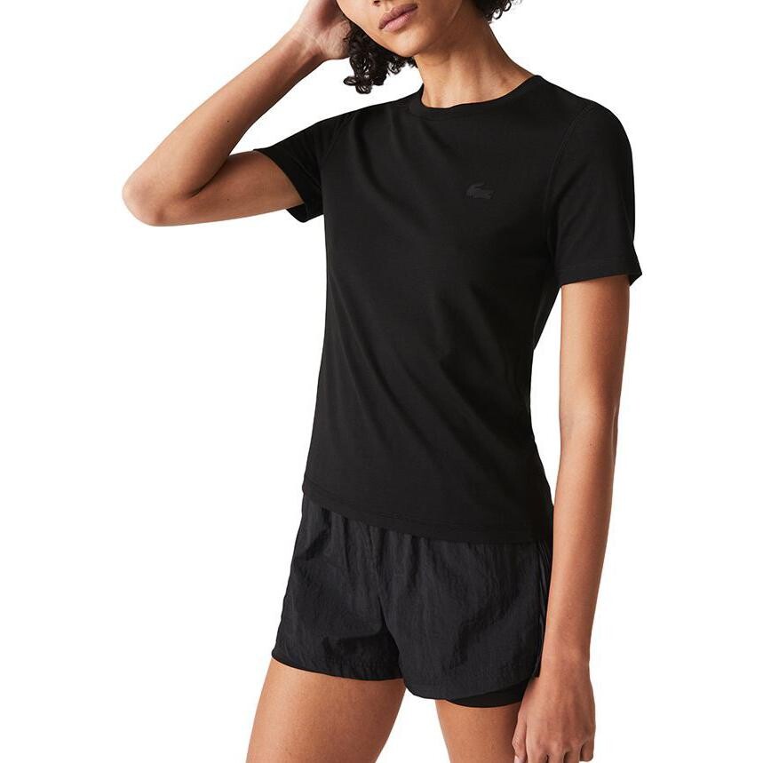 Футболка LACOSTE Женская Black — фото 4