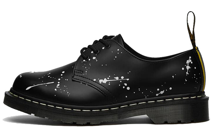 Туфли Dr.Martens 1461 3-Eye Made In England Neighborhood Paint Splatter