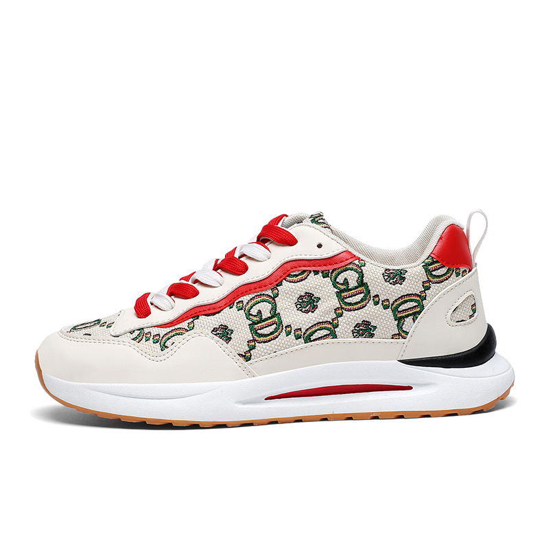 

Boogie Bear Мужские повседневные кроссовки низкие бело-синие бело-красные бело-зеленые бело-красные, цвет White Red