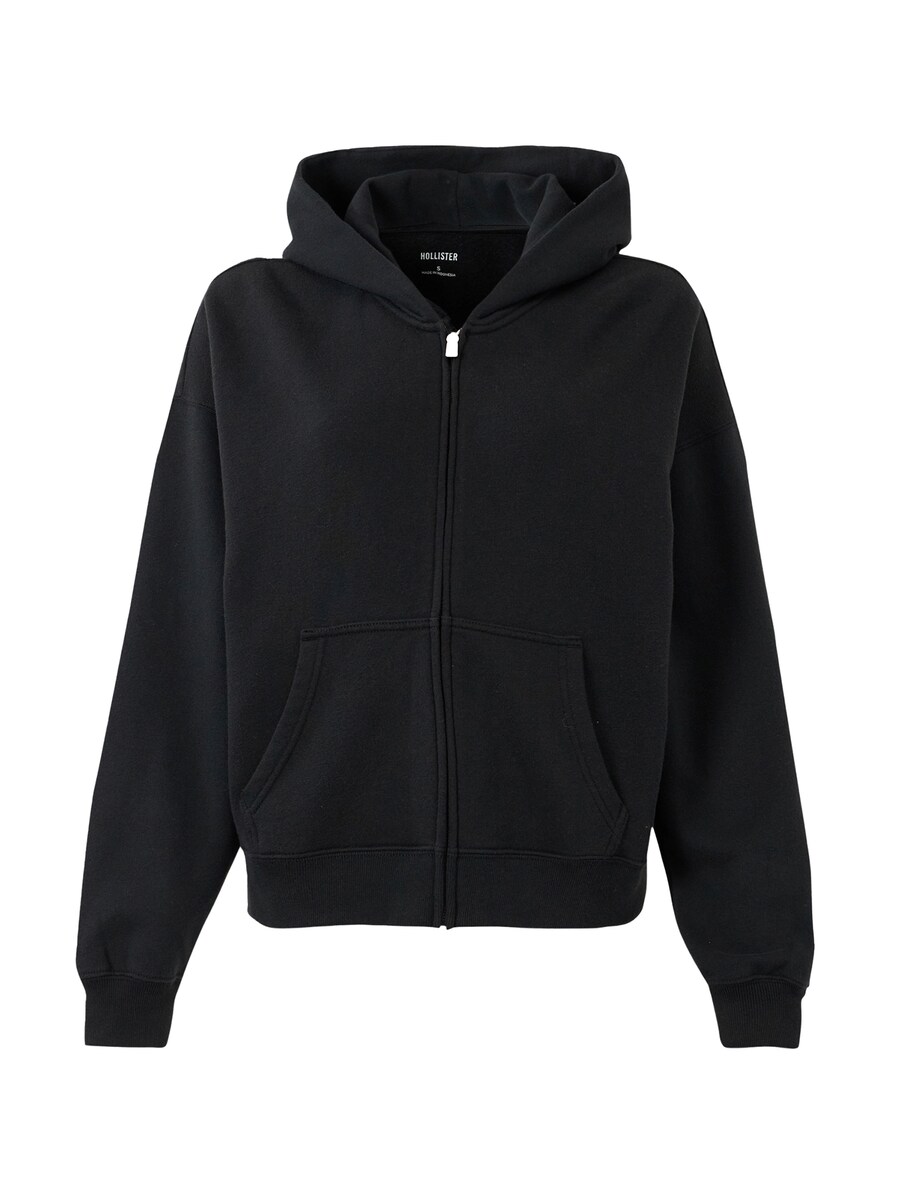 

Худи с капюшоном на молнии HOLLISTER, Black