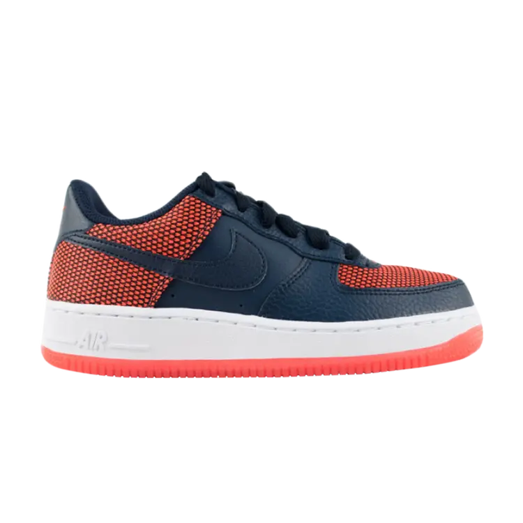 

Кроссовки Nike Air Force 1 Premium GS 'Bright Crimson', синий
