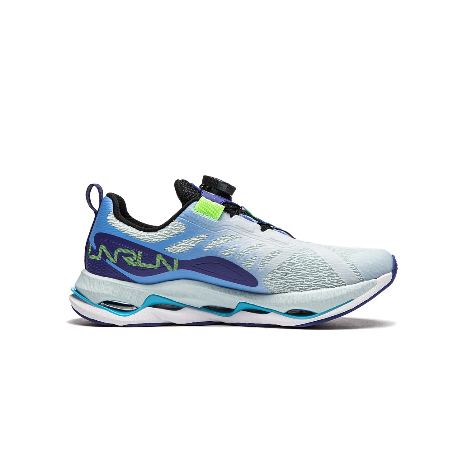 YOUNG Детские кроссовки Li-Ning YOUNG для бега с низким верхом, противоскользящие, амортизирующие, износостойкие, с поддержкой и отскоком, синие — фото 3