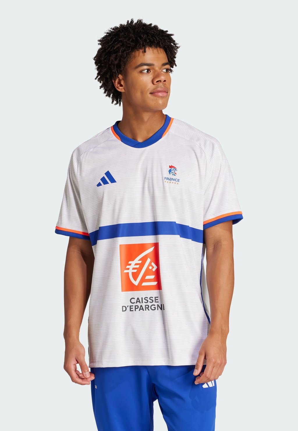 

Форма национальной сборной FRANCE HANDBALL REPLICA - Print T-shirt Adidas Performance, белый